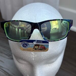 Panama Jack Kids full frame mirror sunglasses impact resist 100% UVA-UVB protect